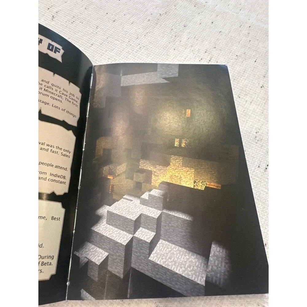 Minecraft Essential Handbook Updated Edition softcover Game Guide